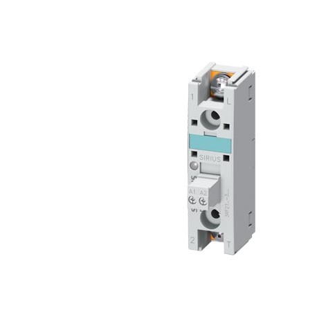 3RF2190-3AA26 SIEMENS Semiconductor relay, 1-phase 3RF2 Overall width 22.5 mm, 90 A 48-600 V / 110-230 V AC ..