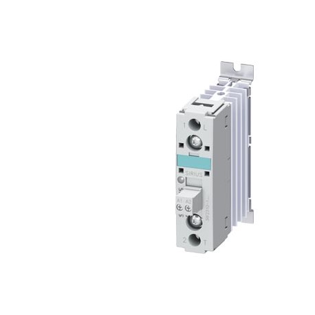 3RF2310-1BA22 SIEMENS Contactor estático monofásico 3RF2 AC 15 / 6 A / 40 °C 24-230 V / 110-230 V AC de conm..