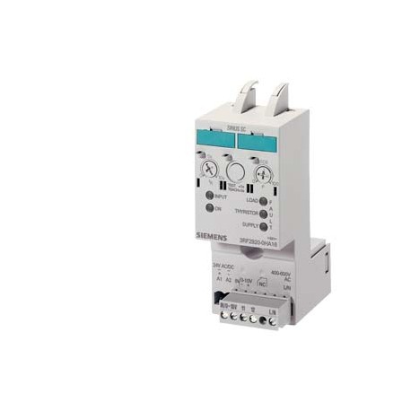 3RF2920-0HA36 SIEMENS Régulateur de puissance Plage de courant 20 A / 40 °C 400-600 V / 110 V CA pour relais..