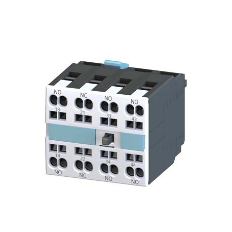3RH1921-2HA31 SIEMENS Auxiliary switch block, 31, 3 NO + 1 NC, EN 50005 spring-type connection system, for m..