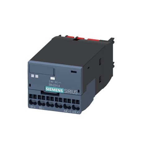 3RH2914-2GP11 SIEMENS Coupling link for front-end mounting to AC, DC, AC / DC Contactors, 3RT2 S00-S3, 24 V ..