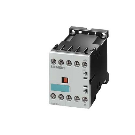 3RT1015-1HB42 SIEMENS CONTACTOR, AC-3 3 KW / 400 V, 1 NC, DC 24V, 0.7 ... 1.25 * US, 3-POLE, SIZE S00, conn..