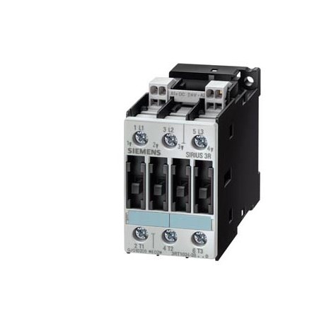 3RT1023-3AC20 SIEMENS CONTACTEUR, AC-3 4 KW / 400 V, 24 V, 50/60 HZ, 3-POLE, TAILLE S0, CAGE CLAMP CONNECTI..