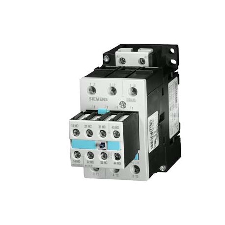 3RT1035-1AG24 SIEMENS Power contactor, AC-3 40 A, 18.5 kW / 400 V 110 V AC, 50/60 Hz 2 NO + 2 NC, 3-pole, Si..