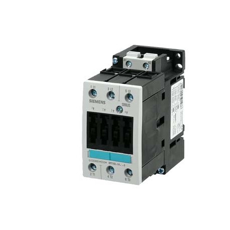 3RT1036-1AG60 SIEMENS Contactor de potencia, 3 AC 50 A, 22 kW/400 V 100 V AC, 50 Hz/100-110 V 60 Hz, 3 polos..
