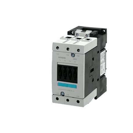 3RT1044-1AN60 SIEMENS Contactor de potencia, 3 AC 65 A, 30 kW/400 V 200 V AC, 50 Hz/200-220 V 60 Hz, 3 polos..