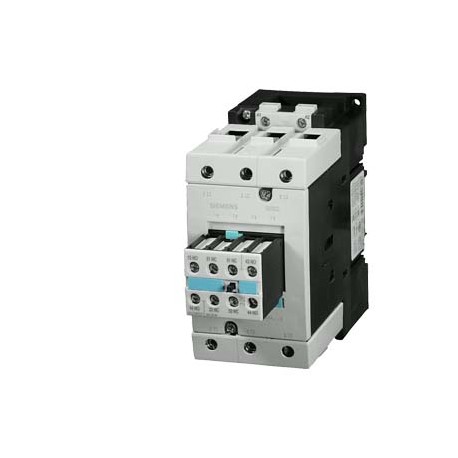 3RT1046-1AH24 SIEMENS Contacteur de puissance, AC-3 95 A, 45 kW / 400 V 48 V CA 50 Hz, 2 NO + 2 NF 3 pôles, ..