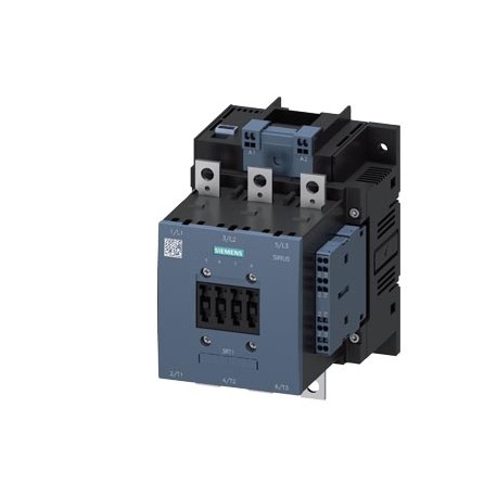 3RT1054-2NP36 SIEMENS power contactor, AC-3 115 A, 55 kW / 400 V AC (50-60 Hz) / DC operation 200-277 V AC/D..