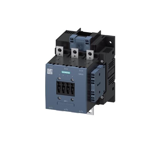 3RT1056-2AR36 SIEMENS contactor de potencia, AC-3 185 A, 90 kW/400 V AC (50-60 Hz)/mando por corriente conti..
