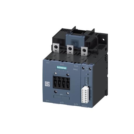 3RT1056-6PP35 SIEMENS power contactor, AC-3 185 A, 90 kW / 400 V AC (50-60 Hz) / DC operation 200-277 V AC/D..