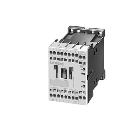 3RT1316-2AB00 SIEMENS CONTACTEUR, AC-3 4 KW / 400 V, AC-1 18 A, 24 V, 50 HZ, 4-POLE, 4 NO, TAILLE S00, CAGE..