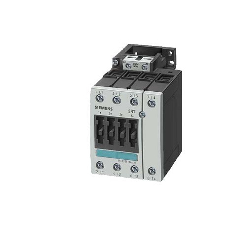 3RT1336-1BG40 SIEMENS Contactor, AC-1, 60 A, 125 V DC, 4-pole, Size S2, Screw terminal !!! Phased-out produc..