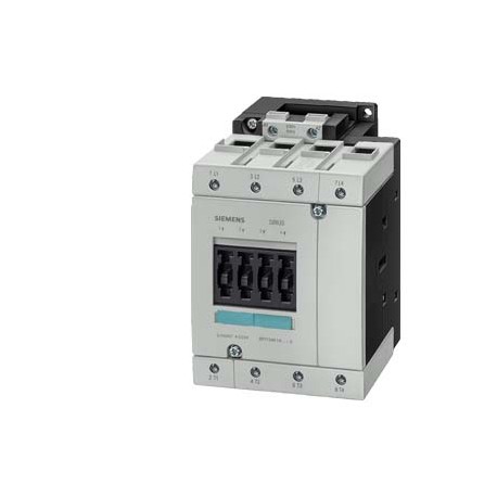 3RT1344-1AN60 SIEMENS Contacteur, AC-1, 110 A, 200 V CA, 50 Hz / 200 ... 220 V, 60 Hz, 4 pôles, taille S3, b..