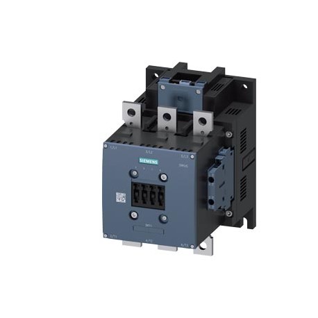 3RT1466-6NB36 SIEMENS Contactor, AC-1, 400 A/690 V/40 °C, S10, 3-pole, 21-27.3 V AC/DC, PLC-IN optional, wit..