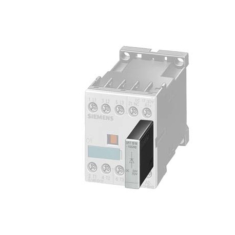 3RT1916-1DG00 SIEMENS SUPPRESSION DIODE, DC 12...250 V, SURGE SUPPRESSOR, FOR MOUNTING ONTO CONTACTORS SIZE..