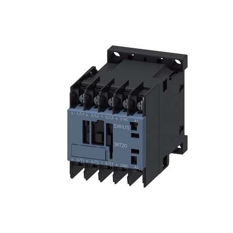 3RT2015-4AN62 SIEMENS Contacteur de puissance, AC-3 : 7 A, 3 kW / 400 V 1 NF, AC 200 V, 50Hz 200-220 V, 60 H..