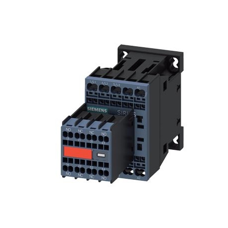 3RT2016-2BB44-3MA0 SIEMENS Power contactor, AC-3 9 A, 4 kW / 400 V 2 NO + 2 NC, 24 V DC, 3-pole, Size S00 Sp..
