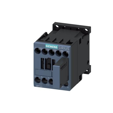 3RT2017-1QB41 SIEMENS contactor de potencia, AC-3 12 A, 5,5 kW/400 V 1 NA, 24 V DC 0,7-1,25 * US, con varist..