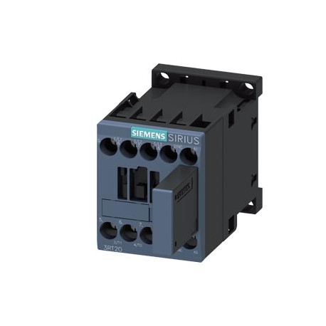 3RT2017-1QB42 SIEMENS power contactor, AC-3 12 A, 5.5 kW / 400 V 1 NC, 24 V DC 0.7-1.25* US, with varistor p..