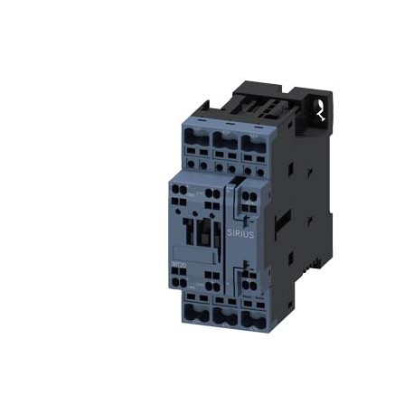 3RT2024-2BB40-0CC0 SIEMENS power contactor, AC-3 12 A, 5.5 kW / 400 V 1 NO + 1 NC, 24 V DC communication-cap..