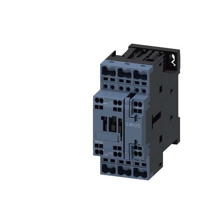 3RT2025-2AH00 SIEMENS power contactor, AC-3 17 A, 7.5 kW / 400 V 1 NO + 1 NC, 48 V AC, 50 Hz, 3-pole, Size S..