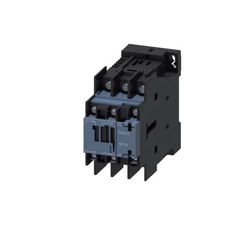 3RT2027-4VB40 SIEMENS Contacteur interface, AC-3 32 A, 15 kW / 400 V 1 NO + 1 NF 24V CC, avec diode intégrée..