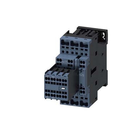 3RT2028-2AN24 SIEMENS Power contactor, AC-3 38 A, 18.5 kW / 400 V 2 NO + 2 NC, 220 V AC 50/60 Hz, 3-pole Siz..