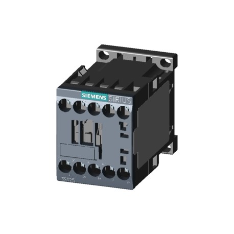 3RT2517-1AF00 SIEMENS Contactor, 2NO + 2NC, AC-3, 5.5 kW, 110 V AC, 50 Hz, 4-pole, 2NO + 2NC, Size S00, Scre..