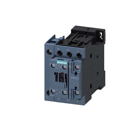 3RT2526-1BW40 SIEMENS Contacteur de puissance, AC-3 25A, 11 kW / 400 V 2 NO + 2 NF 48 V CC 4 pôles taille S0..