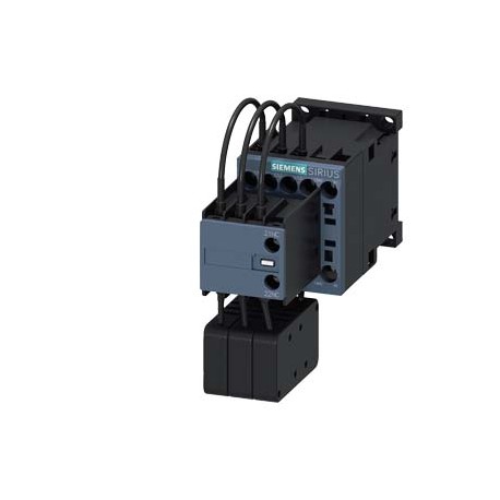 3RT2617-1AP03 SIEMENS Contactor para condensador, AC-6b 12,5 kVAr, /400 V 1 NA + 1 NC, 230 V AC, 50/60 Hz 3 ..