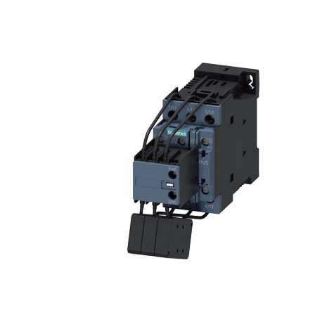 3RT2626-1BF45 SIEMENS Capacitor contactor, AC-6b 20 kVAr, / 400 V 1 NO + 2 NC, 110 V DC 3-pole, Size S0 scre..