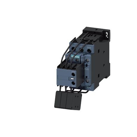 3RT2627-1NB35 SIEMENS Contacteur de condensateur, AC-6b 25 kVAr, / 400 V 1 NO + 2 NF, CA 50-60 Hz CC 21-28 V..