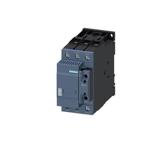 3RT2637-1AF05 SIEMENS Contactor para condensador, AC-6b 75 kVAr, /400 V 2 NC, 110 V AC, 50 Hz 3 polos, tamañ..