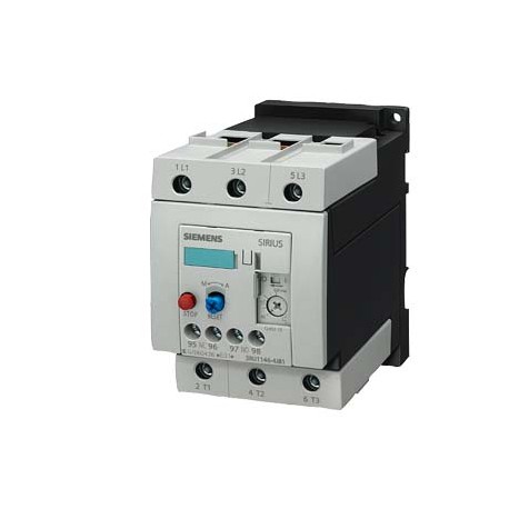 3RU1146-4JB1 SIEMENS Overload relay 45...63 A For motor protection Size S3, Class 10 Stand-alone installatio..