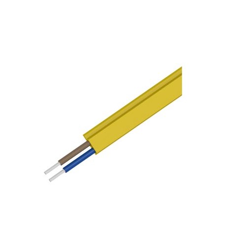 3RX9010-0AA00 SIEMENS Câble AS-i, profilé jaune, caoutchouc 2x 1,5 mm2, 100 m comprenant un câble de 100 m