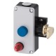 3SE7160-1AE04 SIEMENS Interruptor de tirón por cable con palanca caja metálica, 2x M25 x1,5 2 NA+2 NC, Reten..
