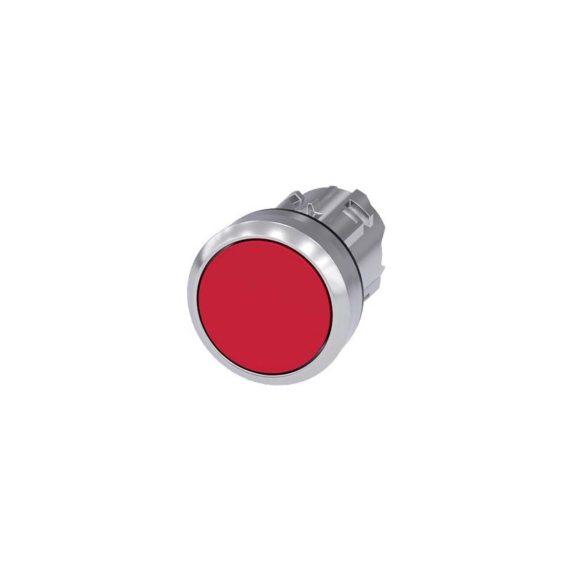 3SU1050-0AB20-0AA0 SIEMENS Pushbutton, 22 mm, round, metal..