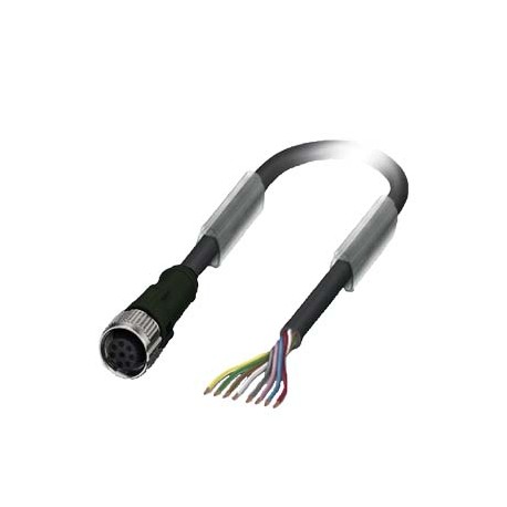 3SX5601-2GA03 SIEMENS Cable de conexión de 8 polos extremo de cable libre, 3 m de largo, conector hembra rec..
