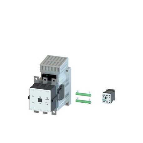  3TB5417-0LB4 SIEMENS CONTACTOR SIZE 10 3-POLE AC-3 132KW, 400/380V AUXILIARY CONTACTS 21 (2NO+1NC) SETTING ..