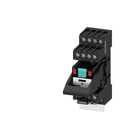 LZS:PT5A5S15 SIEMENS Plug-in relay complete unit 4 W, 115 V AC LED module red Standard plug-in socket screw ..