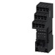 LZS:PT7874P SIEMENS PLUG-IN BASE FOR PT-RELAY 2 CHANGEOVER CONTACTS, PLUG-IN TERMINAL (PUSH IN W. LOGICAL DI..