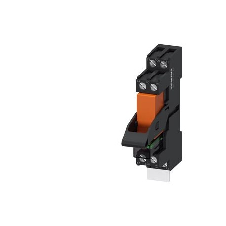 LZS:RT4A4R24 SIEMENS relais embrochable complet 2 W, 24 V CC Module LED rouge Socle d'embrochage standard Bo..