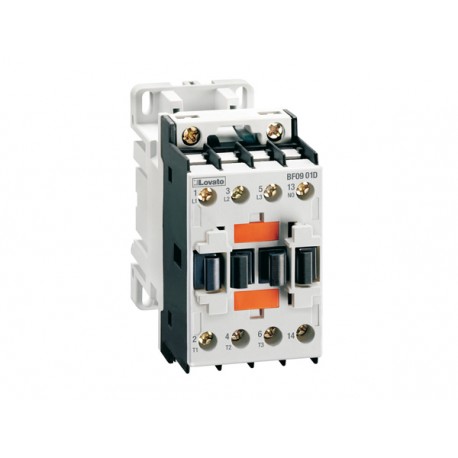 BF1201L048 LOVATO Параметры THREE-POLE CONTACTOR, IEC OPERATING CURRENT IE (AC3) 12A, DC COIL LOW CONSUMPTIO..