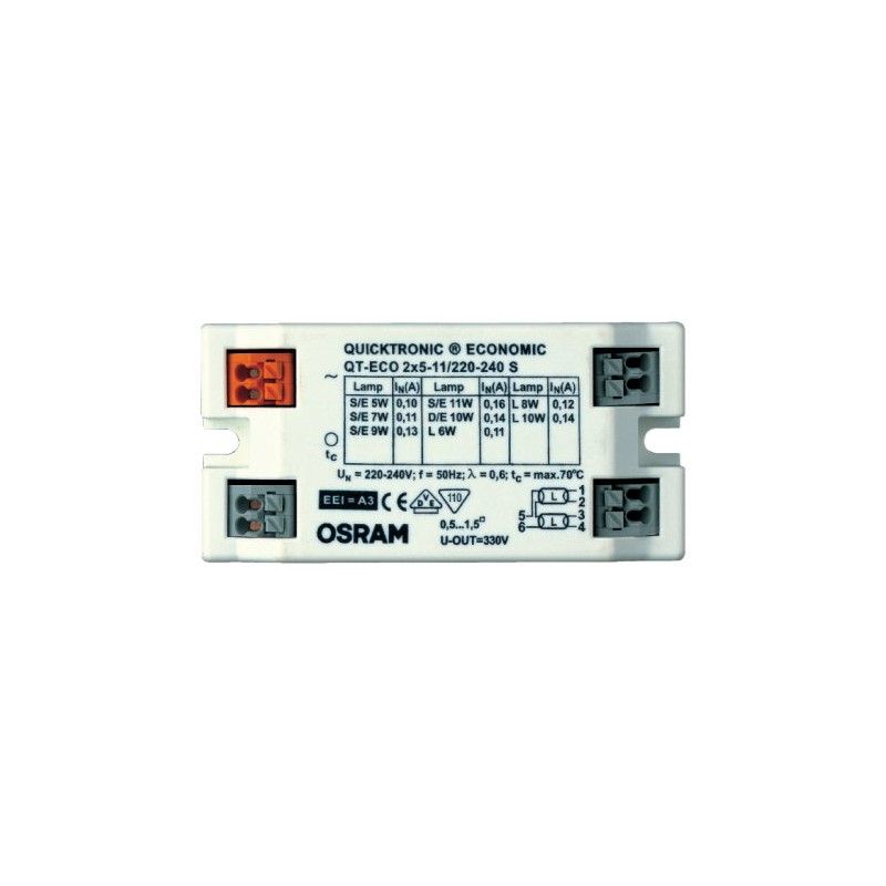 Qt Eco 2x5 11 S Osram Qt Cfl Quicktronic Eco