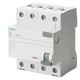 5SV3647-3 SIEMENS interruptor diferencial, 4 polos, Tipo F, con retardo breve, Entrada: 80 A, 300 mA, Un AC:..