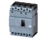 3VA1116-6GD42-0AA0 SIEMENS circuit breaker 3VA1 IEC frame 160 breaking capacity class H Icu 70kA @ 415V 4-po..