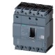 3VA1196-3ED46-0AA0 SIEMENS circuit breaker 3VA1 IEC frame 160 breaking capacity class N Icu 25kA @ 415V 4-po..