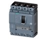 3VA2125-6HM42-0AA0 SIEMENS circuit breaker 3VA2 IEC frame 160 breaking capacity class H Icu 85kA @ 415V 4-po..