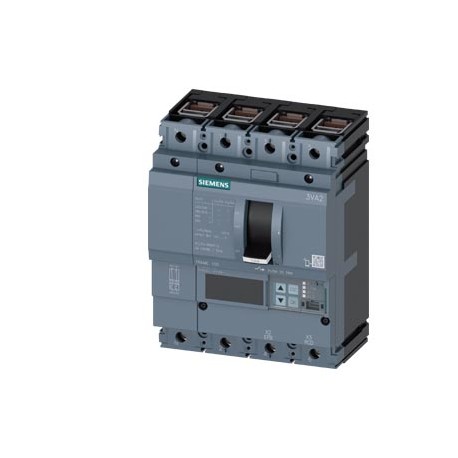 3VA2063-6KP46-0AA0 SIEMENS circuit breaker 3VA2 IEC frame 100 breaking capacity class H Icu 85kA @ 415V 4-po..