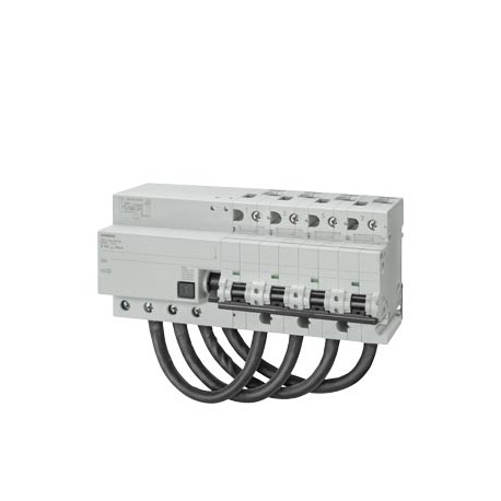 5SU1644-7KK82 SIEMENS Interruptores FI/LS, 10 kA, 4P, tipo A, 300 mA, Curva C, Entrada: 125 A, Un AC: 400 V